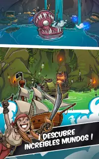 Idle Tap Pirates - Titanes del mar Screen Shot 6