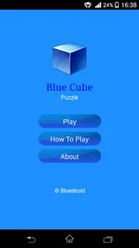 Blue Cube Screen Shot 0