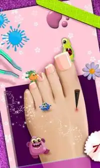 Beautiful Nails Art Girls Game Screen Shot 1