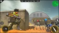 Comando Strike 2021: nuevo juegos de gerra Screen Shot 2
