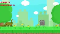 Jumpy Dinosaur - 2D Side-Scroller Dino Game (Free) Screen Shot 3
