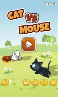 ネコ対戦マウス - Cat vs Mouse Screen Shot 0