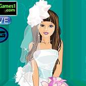 Fashion Girl Wedding Dress up