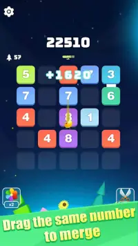 Number To Ten-Merge Puzzle Screen Shot 2