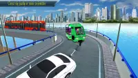 Skrajny Riksza Ładunek Transport: Kierowca Symulat Screen Shot 4