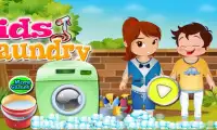 Service laundry girls games Screen Shot 0