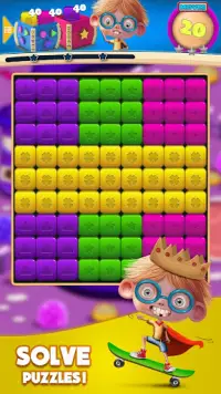 Toy Box Story Crazy Cubes - Free Puzzle Game Screen Shot 1