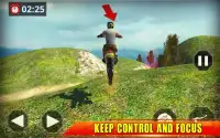 Offroad Course De Vélo Jeu : Stunt Bike Jeux Screen Shot 1