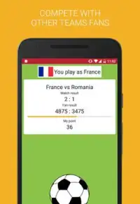 Fan Clicker - Euro 2016 Screen Shot 2