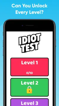 Idiot Test Screen Shot 1