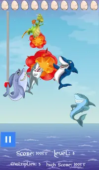 Dragons vs. Sharks!  FREE Screen Shot 0