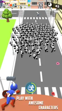 Join Crowd Clash Run 3D Screen Shot 2