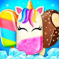 La glace Crème Jeux- Licorne Jeux