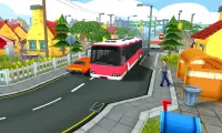 حافلة سائق محاكي 3D Screen Shot 2