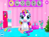 game hewan peliharaan pooney virtual unicorn Screen Shot 0
