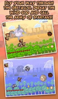 Brave Flying Spartan Soldiers: War Age of Sparta Screen Shot 5