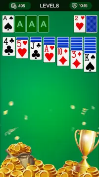 Solitaire Plus - Daily Win Screen Shot 1