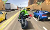 Moto Racing 3D Screen Shot 2