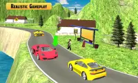 jeux de voiture taxi de ville Screen Shot 3