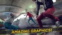스케이트 보드 기차 타고 경주 - 빠른 속도 도전 3D Screen Shot 7