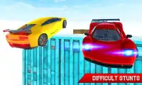 Real Master Extreme Flip Car Stunts racing Track Screen Shot 4
