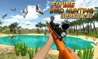 vôo Pássaro Época de caça 3D Screen Shot 2