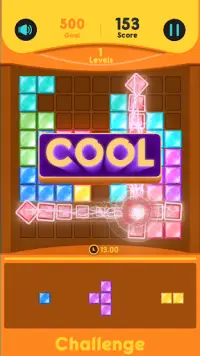 Fun Block Puzzle - Casual & Challenge Puzzle Game Screen Shot 2