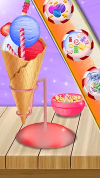 Jeux de cuisine crème glacée Screen Shot 8
