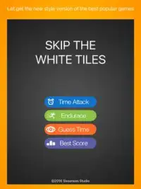 Skip white tile, dont touch it Screen Shot 5