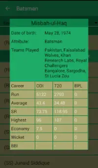 Cricket Fantasy BD Screen Shot 3