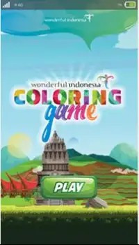 Wonderful Indonesia : Coloring Screen Shot 0