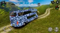 Real Army Bus Driving Games 3D Screen Shot 2