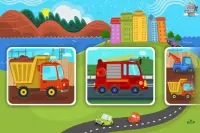 Cars & Trucks Jigsaw Puzzle for Kids Screen Shot 3