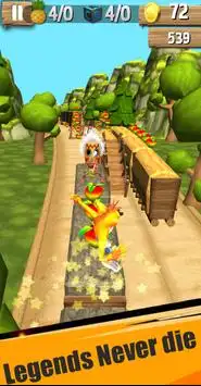 Subway Bandicoot Adventure Game Screen Shot 1