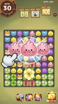 Candy Friends Forest : Match 3 Puzzle Screen Shot 3