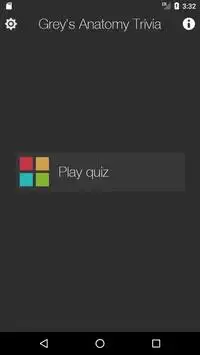 Unofficial Grey's Anatomy Quiz Trivia Game Screen Shot 0