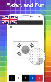 Flags Color By Number - Pixel Art Screen Shot 4