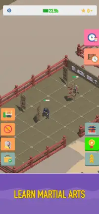 Idle Samurai 3d: gioco ninja Screen Shot 1
