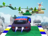 メガランプカースタント：無料のGTレーシングカーゲーム Screen Shot 7