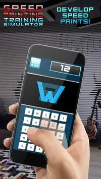 スピード印刷の訓練シミュレータ Screen Shot 0