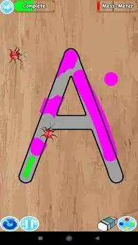 Alphabet Bugs : Fun ABC Tracing Game Screen Shot 0