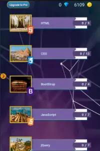 Learning Web Development by Games: Online courses Screen Shot 2