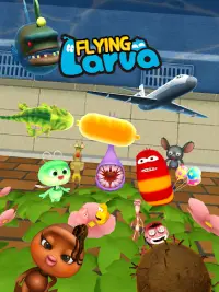 Flying LARVA Screen Shot 7