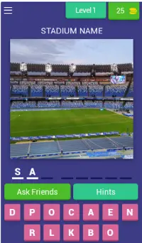 Guess the stadium - Football quiz Screen Shot 0