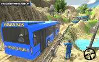 Police Bus Driving Simulator 3D Game Screen Shot 1
