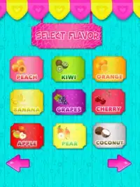 Ice candy maker & Ice popsicle Maker spel kinderen Screen Shot 1