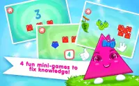 أرقام التعلم والأشكال - لعبة للأطفال الصغار Screen Shot 0