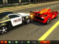 警察の車対ギャング脱出 Screen Shot 5