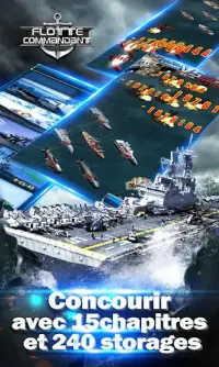 Flotte Commandant-Combat Naval Screen Shot 5