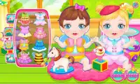 Newbown twins baby game Screen Shot 4